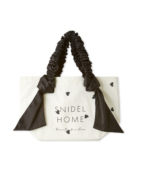 2025春の新作 SNIDEL HOME トートバッグ オーガニックキャンバストート -SMALL バッグ