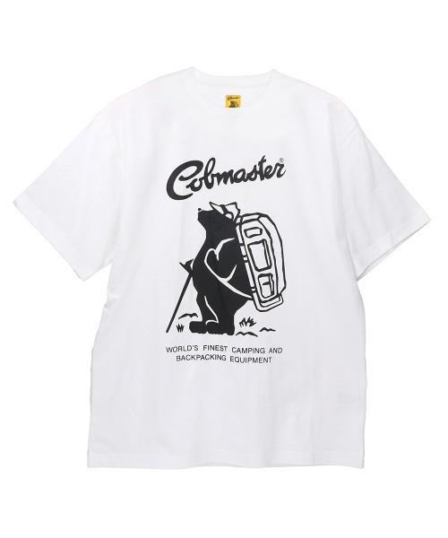 こばふみ　黒＋白　t COB MASTER（コブマスター） tシャツ 「COBMASTER/コブマスター」COB