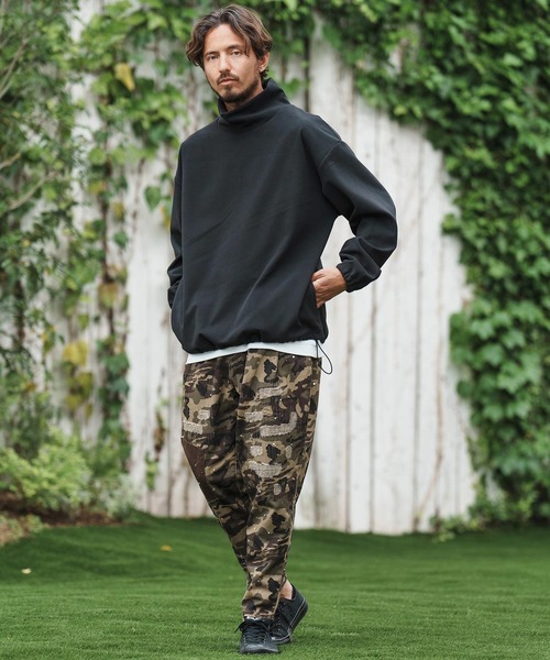 CAMBIO（カンビオ） tシャツ mlt4781-起毛ダンボールニットハイネック