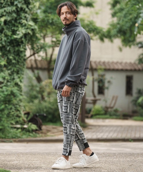 CAMBIO（カンビオ） tシャツ mlt4781-起毛ダンボールニットハイネック