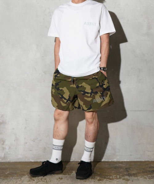 made in standard（メイドインスタンダード） ワイドパンツ ハーフ