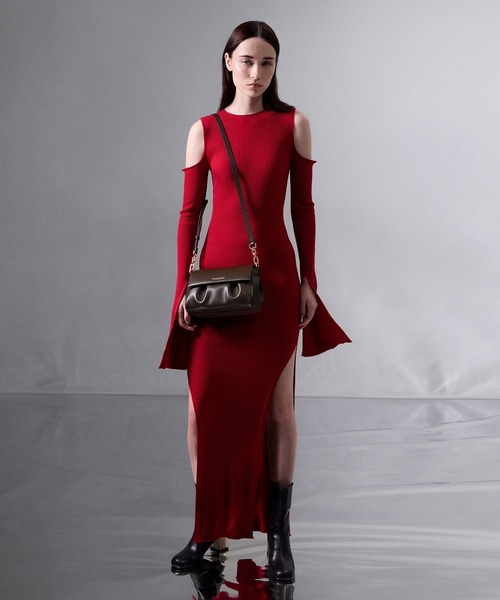 CHARLES & KEITH◆Callaフロントフラップチェーンハンドルバッグ CHARLES ＆ KEITH ショルダーバッグ バッグ Calla カルラ