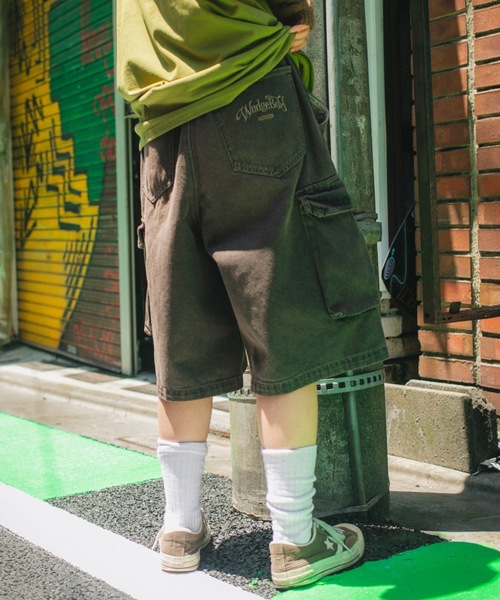 パンツ Denim half pants denim half pants – YZ