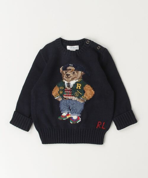 ラルフローレンキッズベアーニット 楽天市場】POLO RALPH LAUREN ポロラルフローレン COTTON BEAR