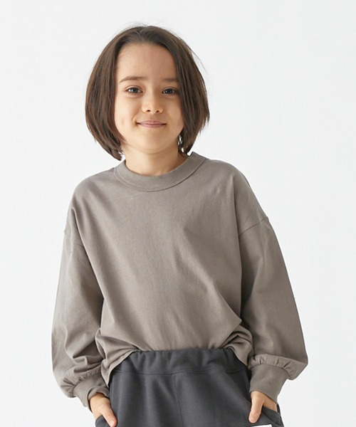 FOV tシャツ Tシャツ FOV/フォブ PLAIN ビッグ L/S キッズ : ZOZOTOWN 