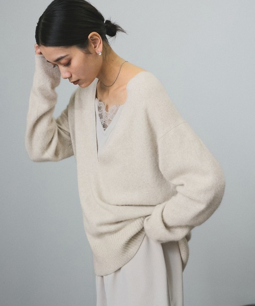 SALON adam et rope' ニット セーター 「セットアップ対応