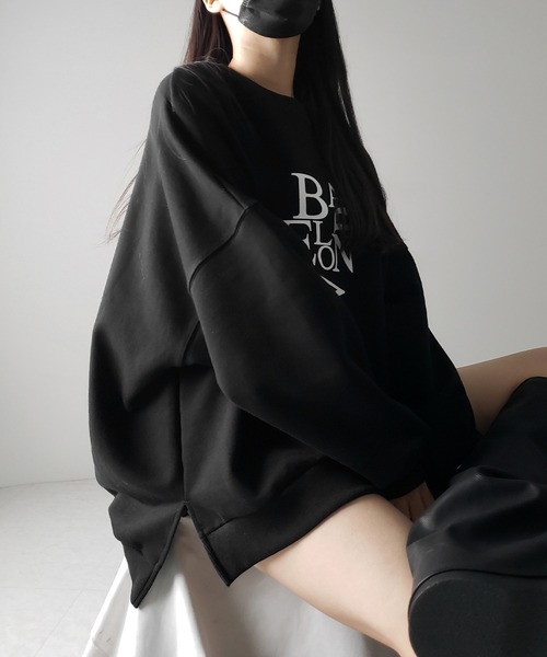 me+em select トレーナー スウェット 「 2color 」BACロゴ