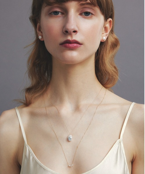 les bonbon ネックレス 「les bonbon」blessing pearl necklace