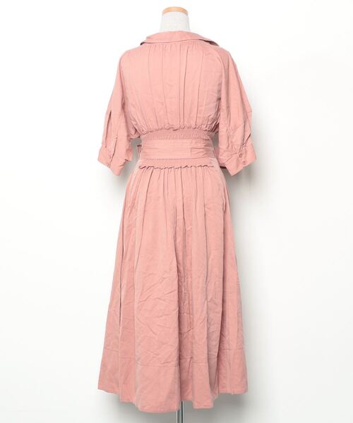 [SNIDEL] короткий рукав One-piece 0 Pink Lady -s