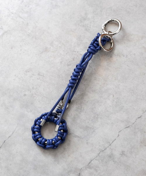 SENTI（センティ） キーホルダー センティ / LEATHER BRAID CIRCLE