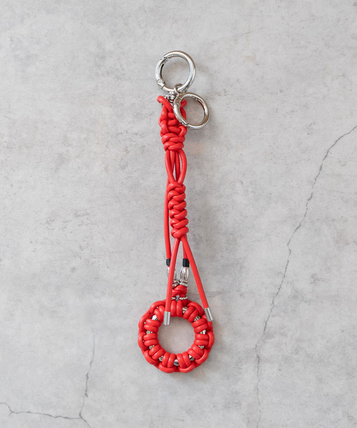 SENTI（センティ） キーホルダー センティ / LEATHER BRAID CIRCLE