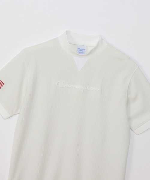 tシャツ 「Champion/チャンピオン」メンズ GOLF モックネック