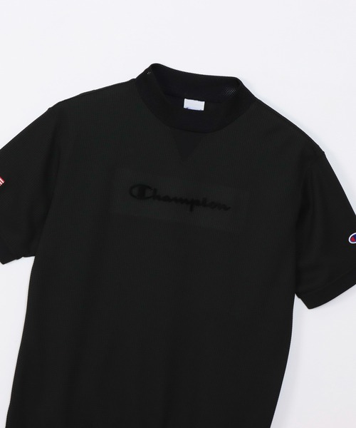 tシャツ 「Champion/チャンピオン」メンズ GOLF モックネック