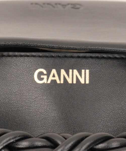 ショルダーバッグ バッグ GANNI/ガニー Ganni Bou Bag Mini / A5379 / 2way ミニ ショルダーバッグ レディースの画像