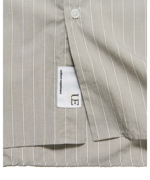 uniform experiment シャツ STRIPE S/S SHIRT メンズ レディース