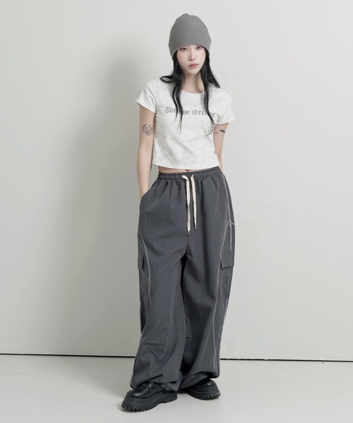 FOLLOWIN スウェットパンツ ジャージ 「ウエストゴム＆裾