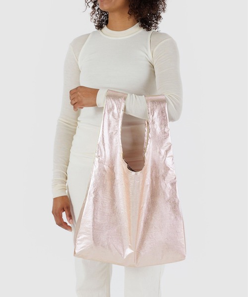 BAGGU（バグゥ） エコバッグ STANDARD BAGGU 583.メタリックピンク