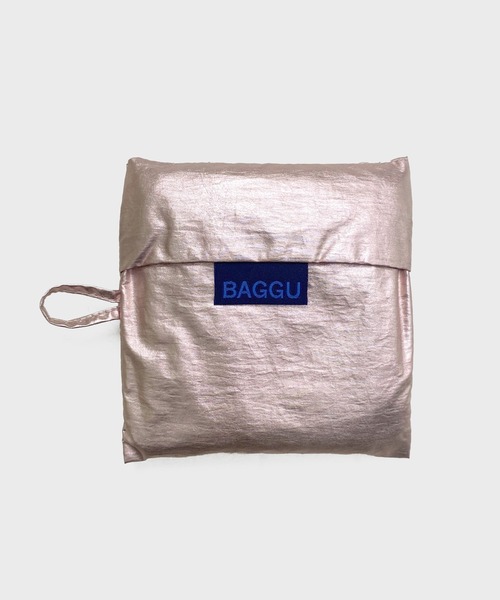 エコバッグ STANDARD BAGGU 583.メタリックピンクゴールド（2025）