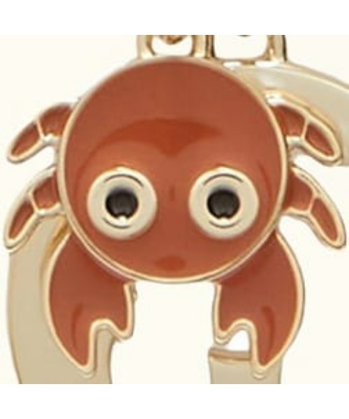 すぐ届く【FURLA】Crystal カニ メタルチャーム キーリング FURLA キーホルダー CRYSTAL KEYRING CRAB : ZOZOTOWN Yahoo!店