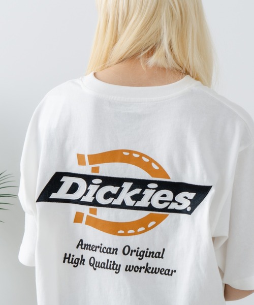 DICKIES / ディッキーズ コットン100％ バックプリント Tシャツ DICKIES