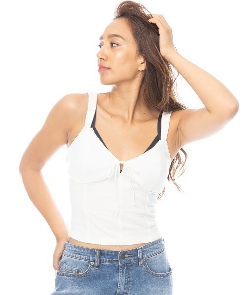 タンクトップ ノースリーブ BILLABONG レディース 「TROPICAL HIGHS」 NEEDED KT TNK タンクトップ 「2025年春 BILLABONG タンクトップ ノースリーブ レディース 「TROPICAL