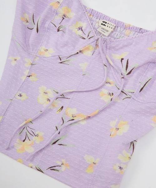 タンクトップ ノースリーブ BILLABONG レディース 「TROPICAL HIGHS」 NEEDED KT TNK タンクトップ 「2025年春 BILLABONG タンクトップ ノースリーブ レディース 「TROPICAL