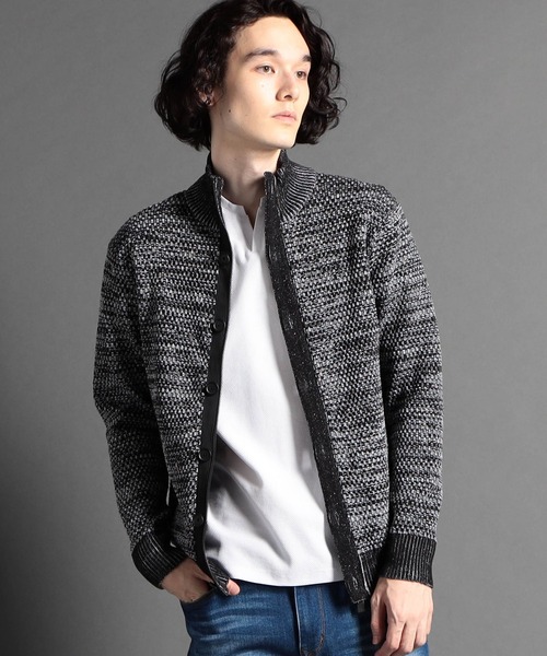 MONSIEUR NICOLE（ムッシュニコル） セーター ニット ジオメトリック