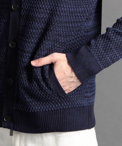 MONSIEUR NICOLE（ムッシュニコル） セーター ニット ジオメトリック