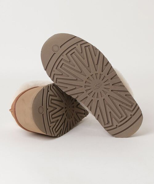 UGG サンダル 24/ベージュ/ホワイト UGG アグ サンダル ストラップサンダル ゴールデングロウ