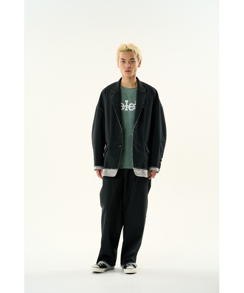discovered ドッキング スウェット 一点物】DISCOVERED campionチャンピオン ドッキングスウェット