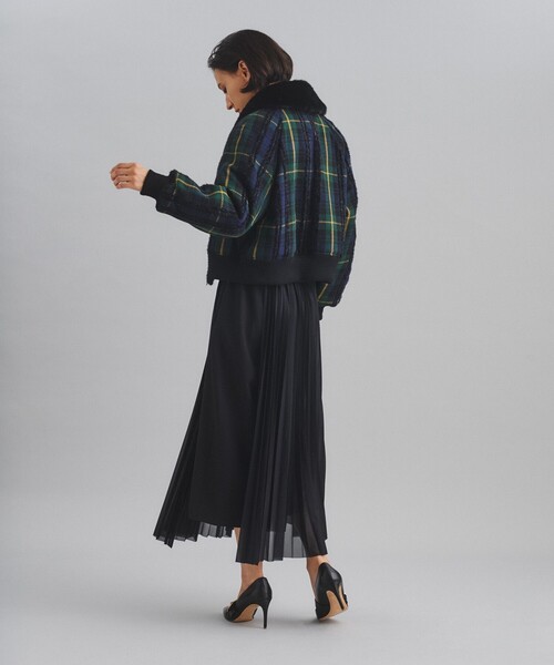 GRACE CONTINENTAL（グレースコンチネンタル） ブルゾン 36 ネイビー