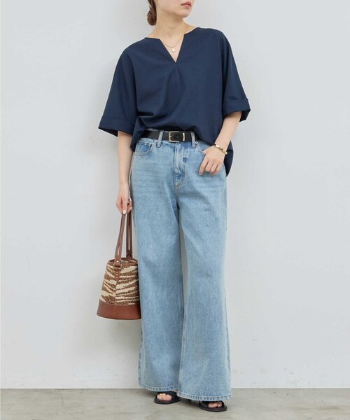 GALLARDAGALANTE ブラウス シャツ スキッパーブラウス