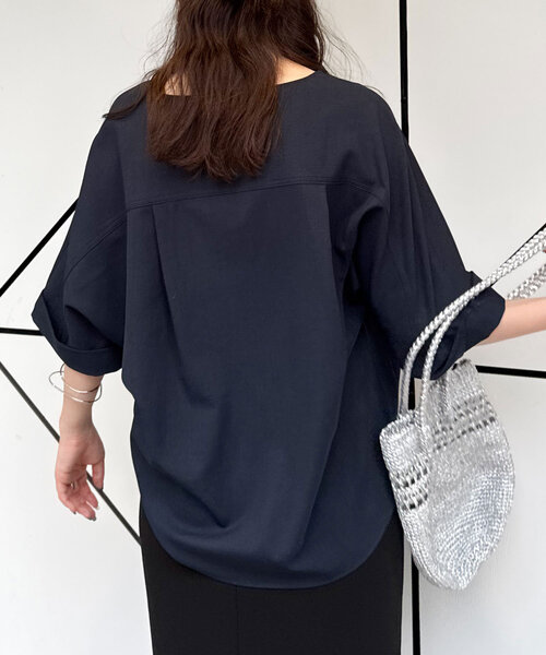 GALLARDAGALANTE ブラウス シャツ スキッパーブラウス