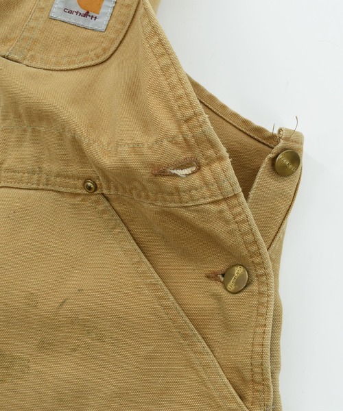★貴重★ Carhartt ビンテージ　サロペット　USA ダブルニー　1970 Carhartt オーバーオール サロペット 「ヴィンテージ古着」90's