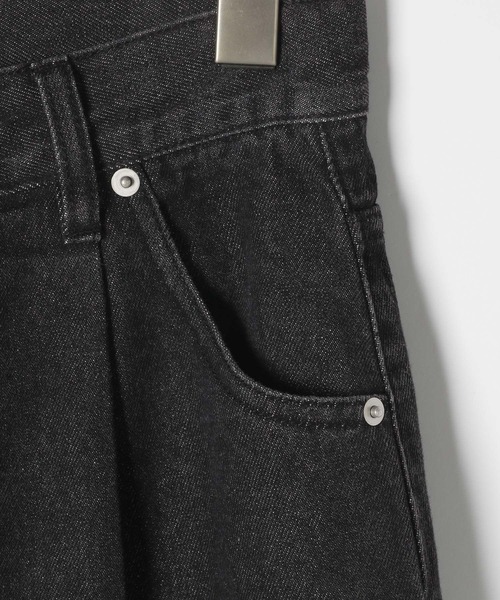[Heather] обработка Denim брюки M Sky голубой женский 