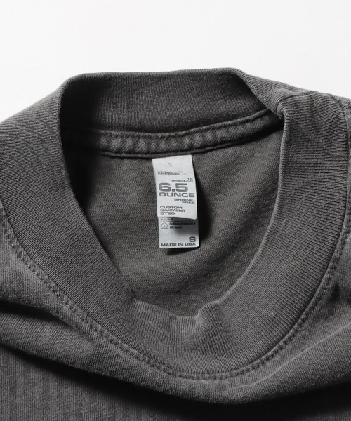 tシャツ LOS ANGELES APPAREL/ロサンゼルスアパレル 6.5OZ GARMENT DYE CREW NECK CROPPED TEE