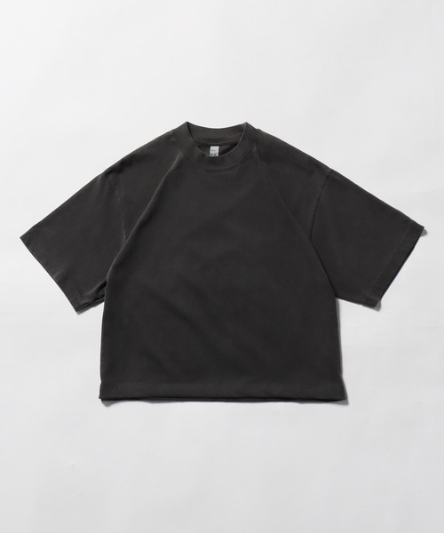 tシャツ LOS ANGELES APPAREL/ロサンゼルスアパレル 6.5OZ GARMENT DYE CREW NECK CROPPED TEE