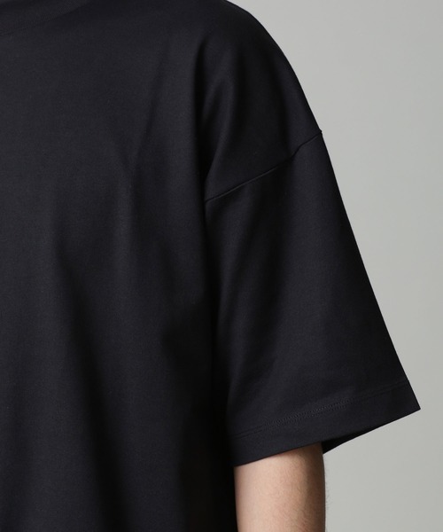 「NANO universe」 半袖Tシャツ S ブルー メンズ