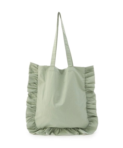 one'sterrace（ワンズテラス） トートバッグ ナイロンフリルトート