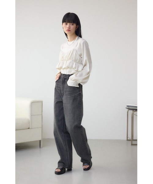 AZUL BY MOUSSY サンダル スクエアカットプラットフォーム