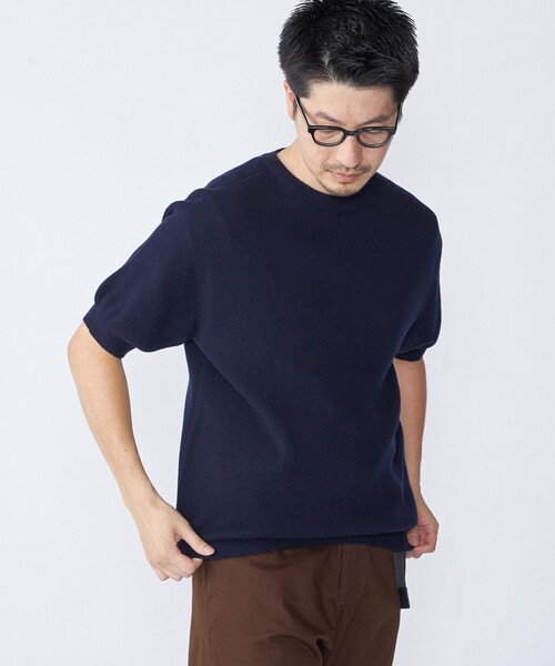 SHIPS（シップス） tシャツ SHIPS: 奥山メリヤス ニット Tシャツ