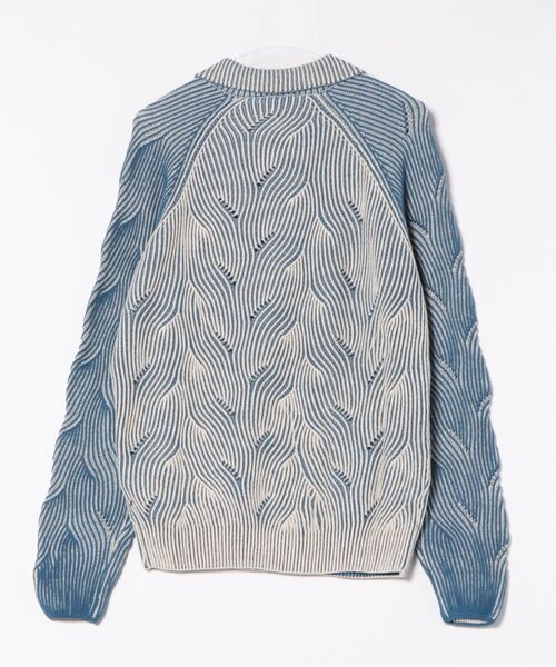 Desigual（デシグアル） セーター ニット 杢調のポロセーター メンズ