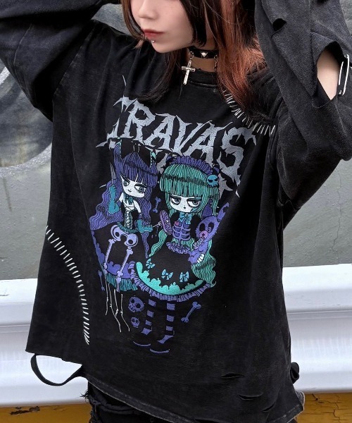 TRAVAS TOKYO（トラバストーキョー） tシャツ 「TRAVAS TOKYO/トラバス