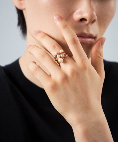 Jouete（ジュエッテ） 指輪 リング セットリング カラーパール