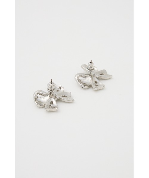 SLY ピアス BIJOU RIBBON P/EARRING ビジュー リボンピアス