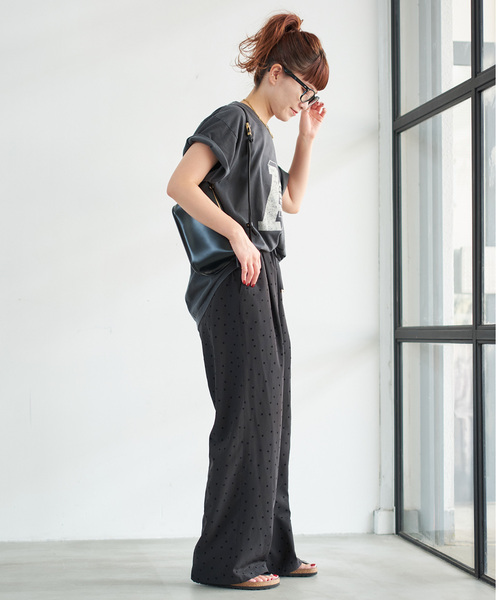 新品　Spick and Span ストレッチソフトフレアパンツ Spick & Span（スピックアンドスパン）の「ストレッチソフト