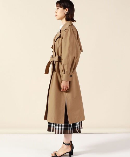 NOLLEY'S（ノーリーズ） トレンチコート 38 キャメル レディース