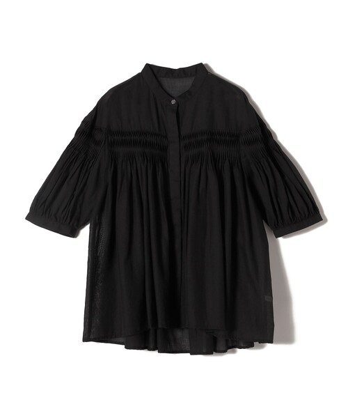 「SHIPS」 半袖ブラウス ONE SIZE ブラック レディース_画像4