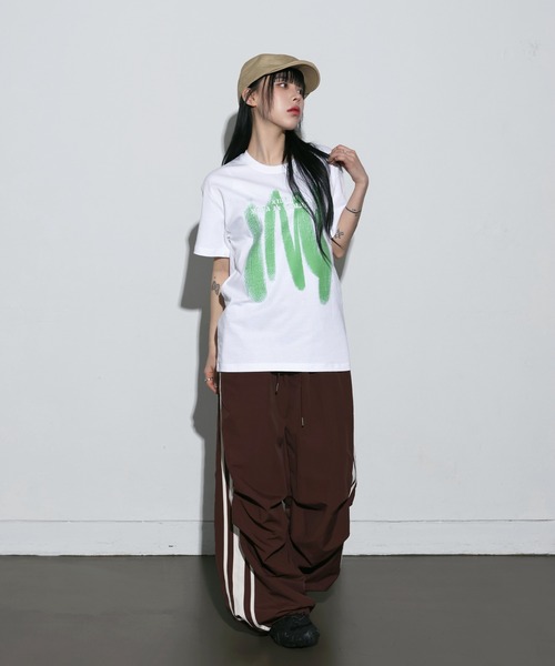 「FOLLOWIN」 半袖Tシャツ FREE ホワイト レディース_画像2