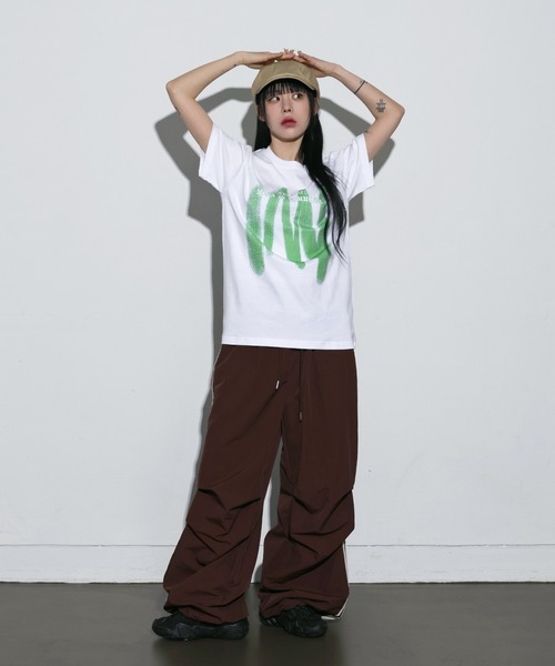 「FOLLOWIN」 半袖Tシャツ FREE ホワイト レディース_画像3